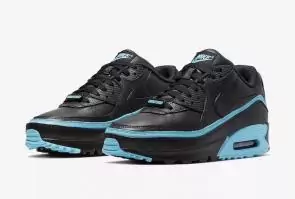 nike air max 90 flyknit 2.0 sneakers 30th_ black blue